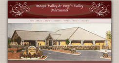 Desktop Screenshot of moapavalleymortuary.com